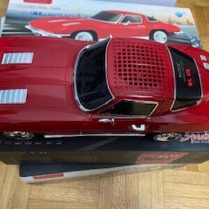 Car Speaker Bluetooth FM Radio USB TF Card Red